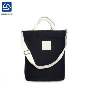 Large Capacity Hobo Bag Handbag Canvas Shopping Bag With Zipper And Multiple Pockets For Women